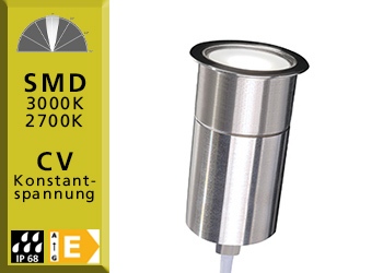 LED JIMI CV IP68 lichtstrahlgerichtet 20°, überfahrbar 20455 20456 20457