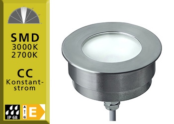 LED SHINE II IP68 lichtstrahlgerichtet 20°, begehbar 20490